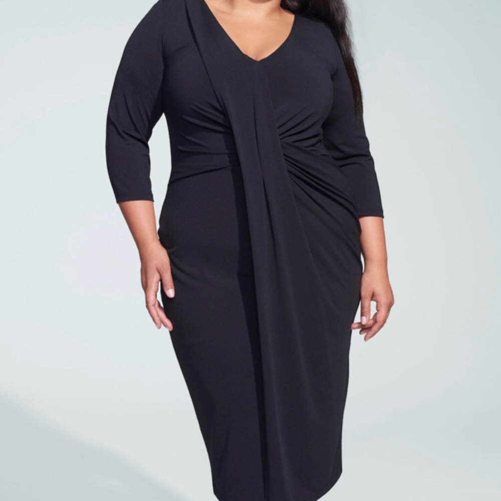 Jason Wu/ Eloquii draped front dress- NEVER WORN